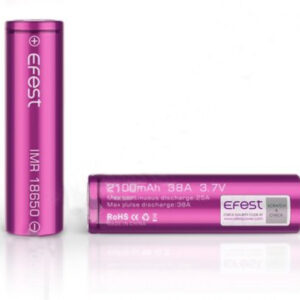 Baterías Efest 18650 2100mAh 38A