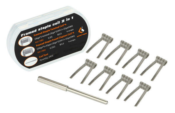 GeekVape Framed Staple Clapton Coil F204 2 en 1