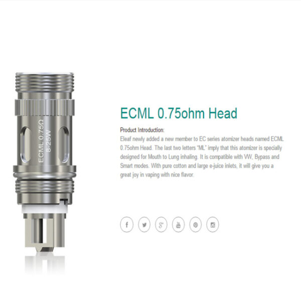 Eleaf ECML 0.75 Ohm