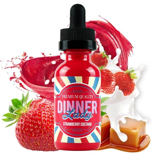 Strawberry Custard - Dinner Lady