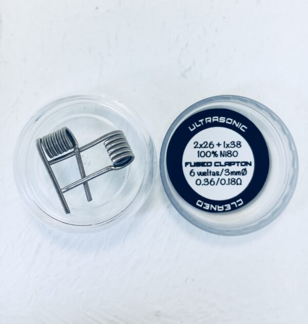 CHARROCOILS Fused Clapton 0.36Ω/0.18Ω