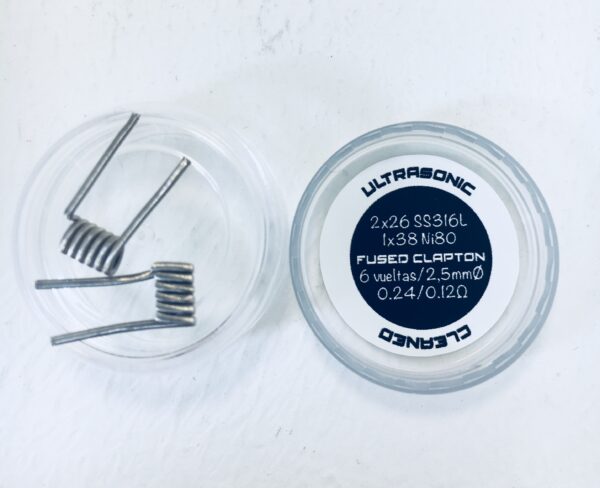 CHARROCOILS Fused Clapton 0.24Ω/0.12Ω