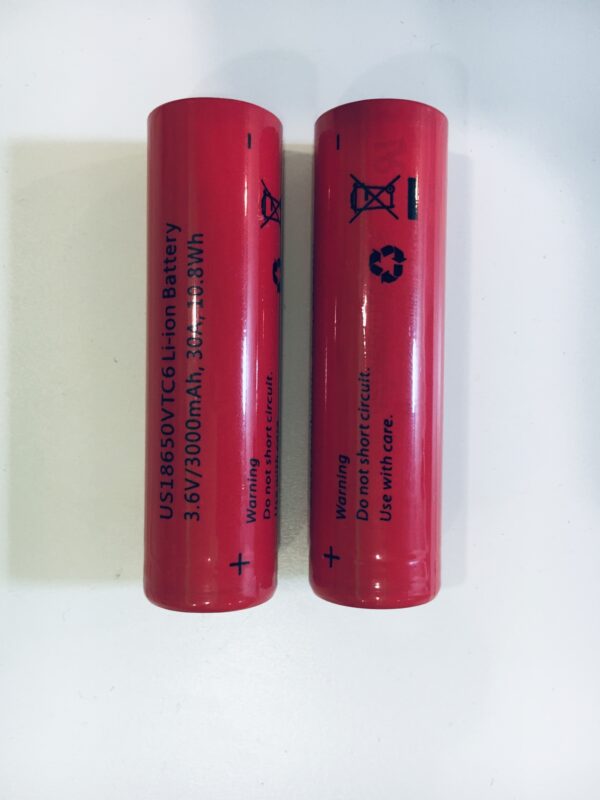 Pila RED SONY 18650 VTC6 3000mAh 30A
