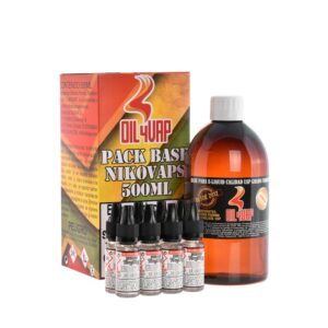 Pack Base + NicoKits OIL4Vap 3mg 500ml