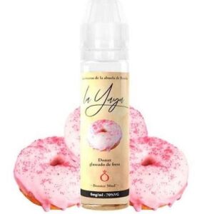 DONUT GLASEADO DE FRESA LA YAYA - BOMBO
