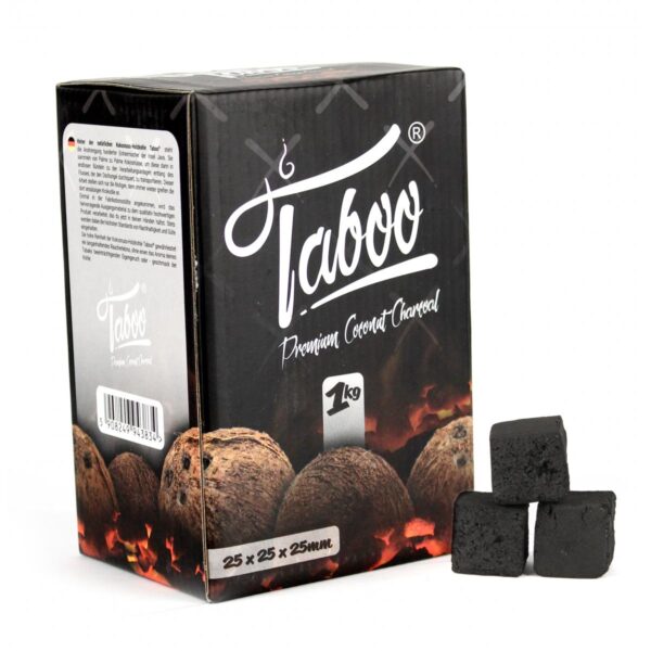 TABOO PREMIUM COCONUT CHARCOAL 1KG