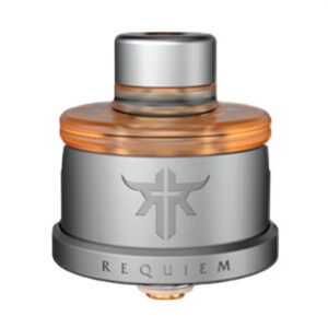 REQUIEM RDA 22MM - VANDY VAPE BY EL MONO VAPEADOR - FROSTED GREY
