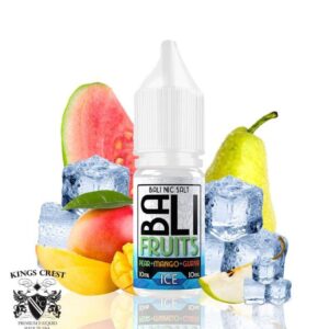 PEAR + MANGO + GUAVA ICE 10ML 20MG / BALI FRUITS SALTS BY KINGS CREST