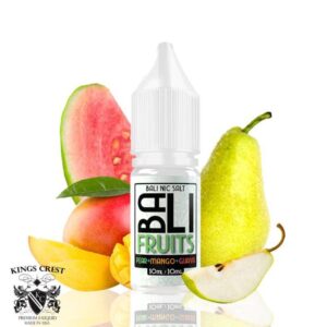 PEAR + MANGO + GUAVA 10ML 20MG / BALI FRUITS SALTS BY KINGS CREST