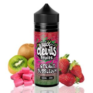 STRAWI BUBBLEGUM FRUITS - JUICE DEVILS - 100ML