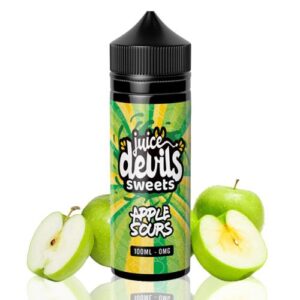 APPLE SOURS SWEETS - JUICE DEVILS - 100ML