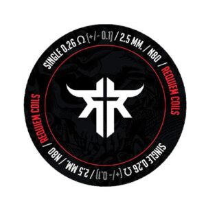 REQUIEM 0,26 OHM SINGLE  - CHARRO COILS - MONO VAPEADOR ( Pack 2 )