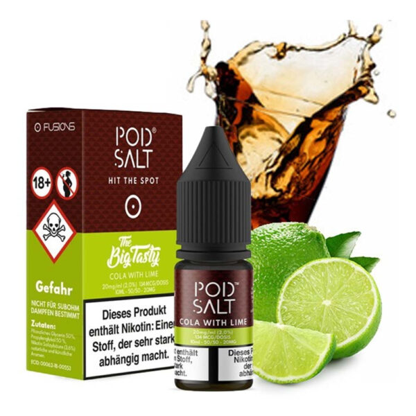 COLA WHITE LIME - POD SALT 20MG