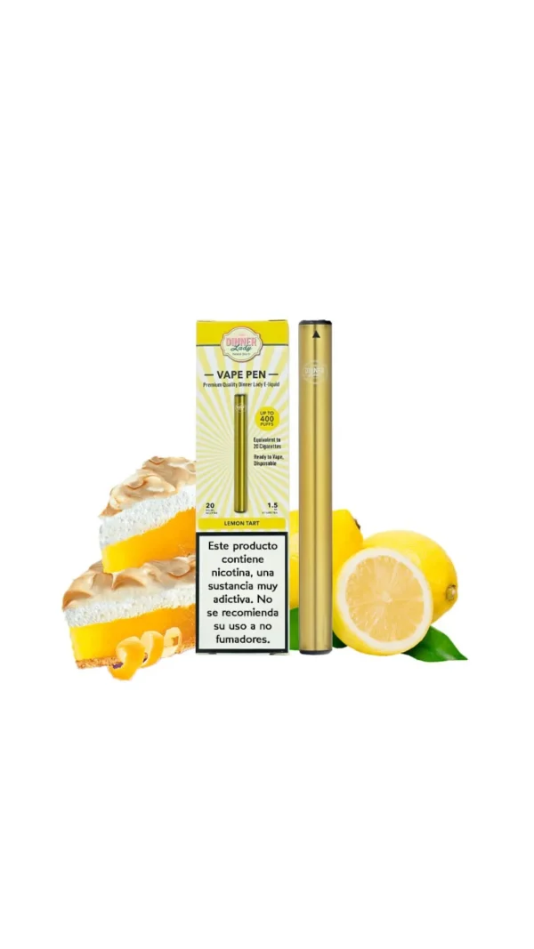VAPE PEN DESECHABLE / DINNER LADY / LEMON TART 20MG