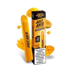 MANGO PASSION FRUIT ON ICE / JUST JUICE DESECHABLE 20MG