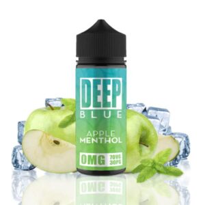 APPLE MENTHOL  - DEEP BLUE 100ML