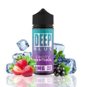 FRUITY MENTHOL  - DEEP BLUE 100ML