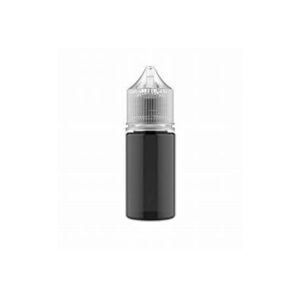 BOTE 30ML TIPO GORILA TRANSLUCIDO NEGRO