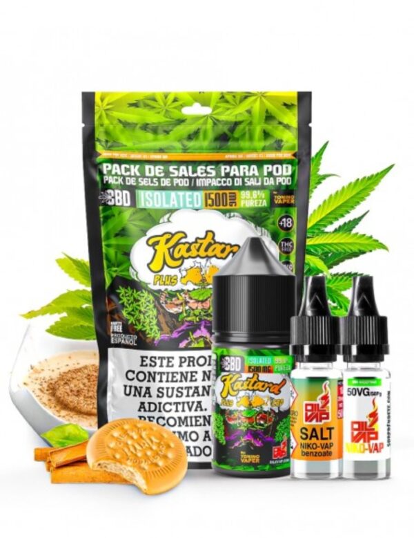 KASTARD - OIL4VAP - CBD - SALTS - 1500MG 30ML