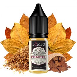 POMPEII SALTS - PLATINUM TOBACCO by BOMBO - 10MG