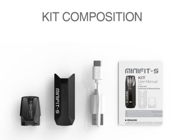 MINIFIT-S 420MAH - JUSTFOG - RED - Imagen 3
