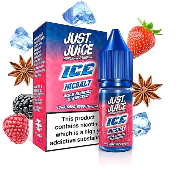 WILD BERRIES & ANISEED - JUST JUICE ICE NIC SALT - 20MG