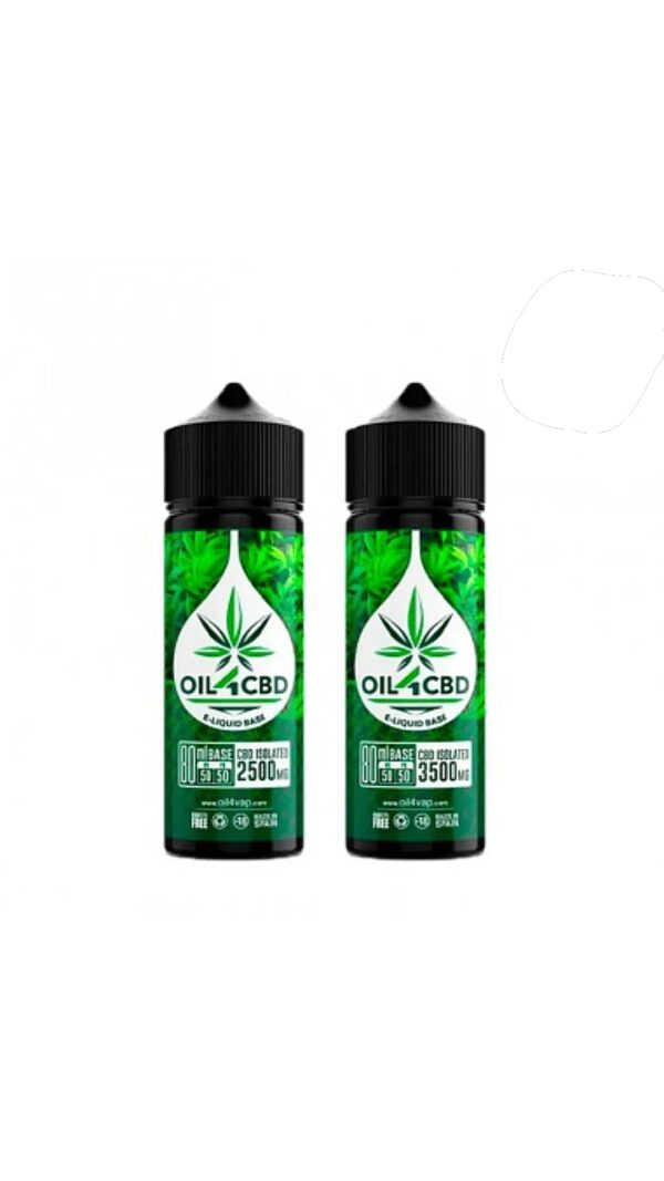 BASE - OIL4VAP - CBD ISOLATED - 2500MG - 50/50 - 80ML