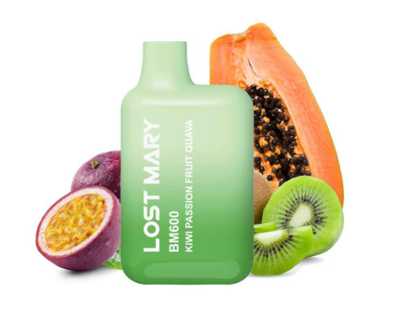 KIWI PASSION FRUIT GUAVA / LOST MARY BM600 20MG
