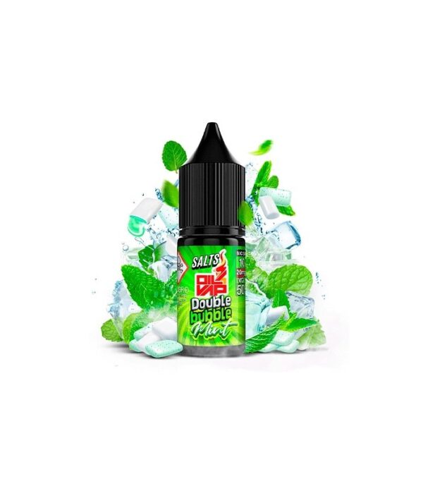 DOUBLE BUBBLE MINT - OIL4VAP SALTS - 1OML 20MG