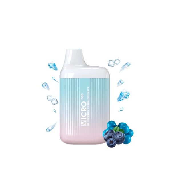 BLUEBERRY BUBBLEGUM ICE / MICRO POD 600 20MG
