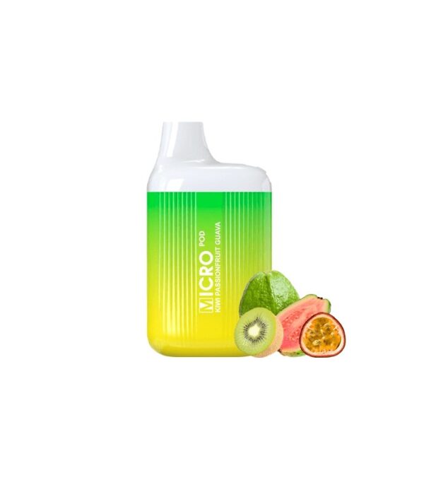 KIWI PASSION FRUIT GUAVA / MICRO POD 600 20MG