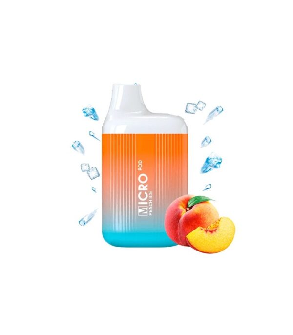 PEACH ICE / MICRO POD 600 20MG