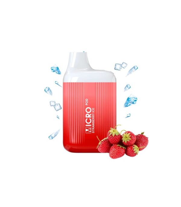 STRAWBERRY ICE / MICRO POD 600 20MG