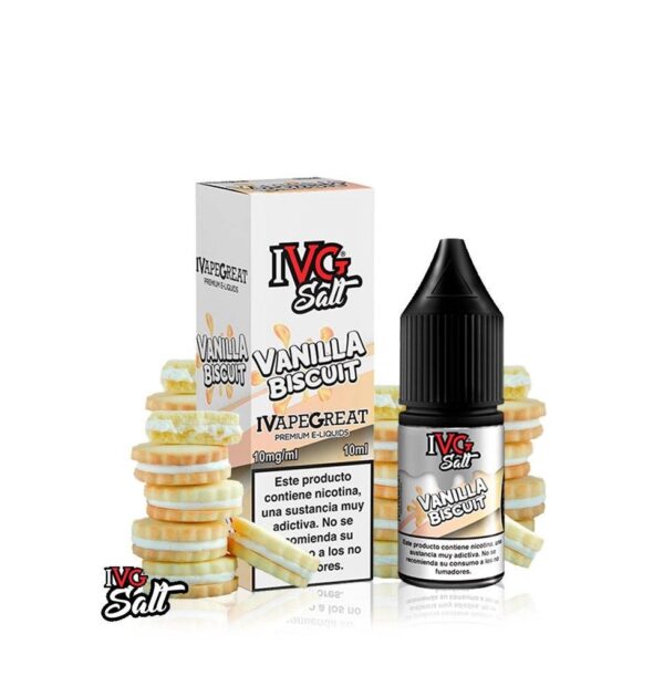 VANILLA BISCUIT / IVG SALTS / 20MG 10ML