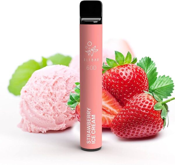 STRAWBERRY ICE CREAM / ELFBAR 0MG