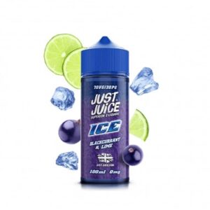 BLACKCURRANT & LIME / JUST JUICE ICE 100ML