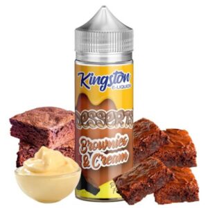 BROWNIES & CREAM 100ML - KINGSTON E-LIQUIDS