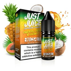 PINEAPPLE PAPAYA & COCONUT - JUST JUICE NIC SALT - 20MG