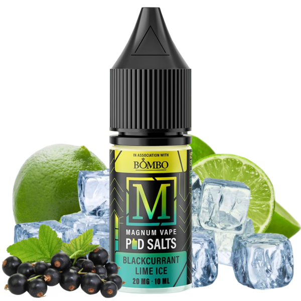 BLACKCURRANT LIME ICE / MAGNUM & BOMBO SALTS 20MG