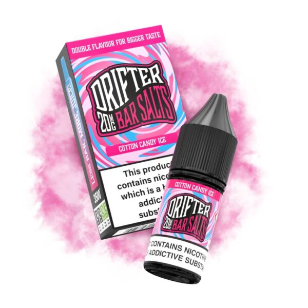 COTTON CANDY ICE - DRIFTER BAR SALTS 10MG