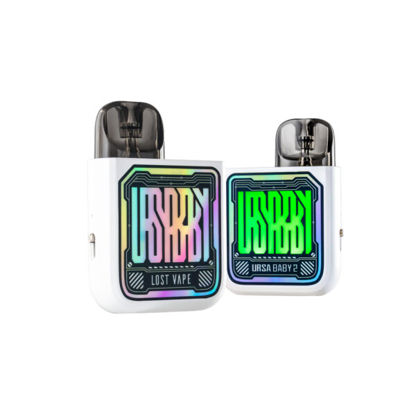 URSA BABY 2 POD KIT - LOST VAPE - TECH WHITE X FANCY MAZE - Imagen 2