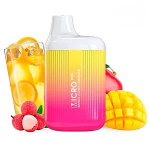MANGO LYCHEE LEMONADE / MICRO POD 600 ZERO