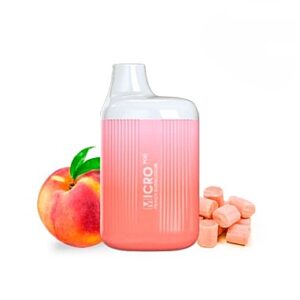 PEACH BUBBLEGUM / MICRO POD 600 20MG