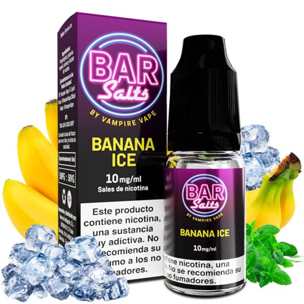 BANANA ICE - BAR SALTS BY VAMPIRE VAPE - SALTS 20MG