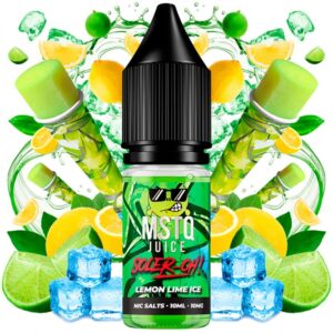 SOLER-OH! LEMON LIME ICE - MSTQ JUICE - SALTS 10MG
