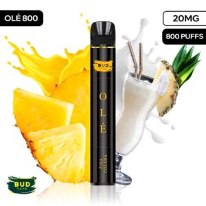 PIÑA COLADA / BUD VAPE OLÉ 800 20MG