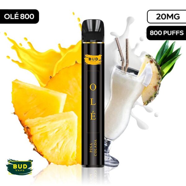 PIÑA COLADA / BUD VAPE OLÉ 800 20MG