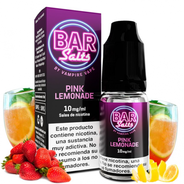PINK LEMONADE - BAR SALTS BY VAMPIRE VAPE - SALTS 20MG