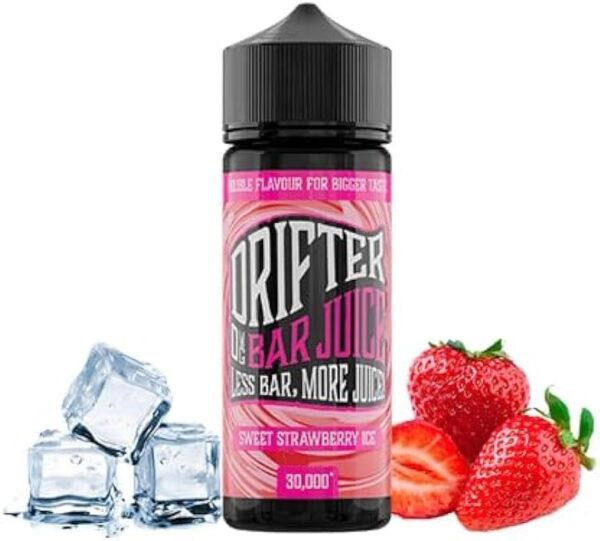 SWEET STRAWBERRY ICE / DRIFTER 0MG BAR JUICE 100ML