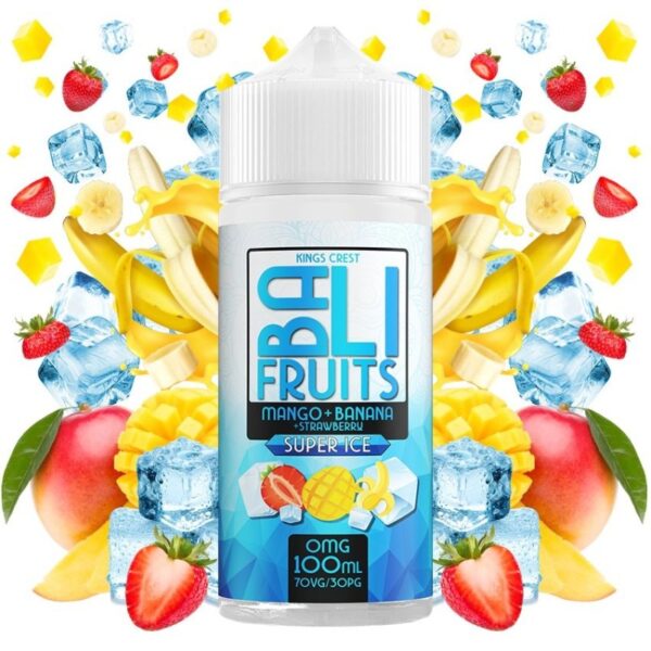 MANGO + BANANA + STRAWBERRY SUPER ICE - BALI FRUITS 100ML